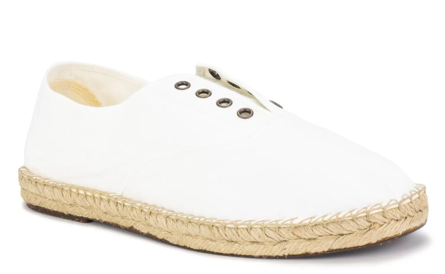 Natural World Espadrilles-Obi Blanc